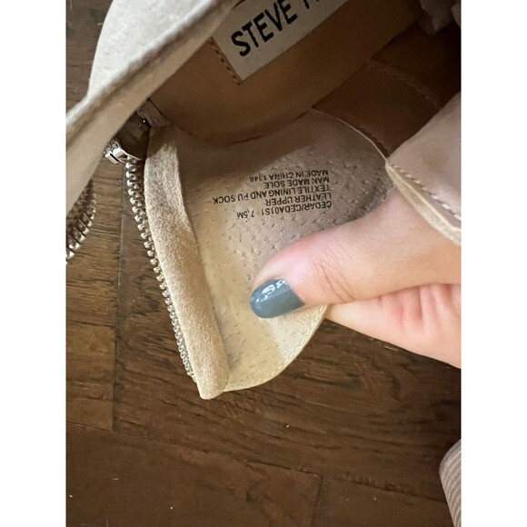 Steve Madden Women's Cedar Wedge Ankle Boots sz 7.5 - Picture 7 of 7